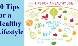 Healthy lifestyle tips